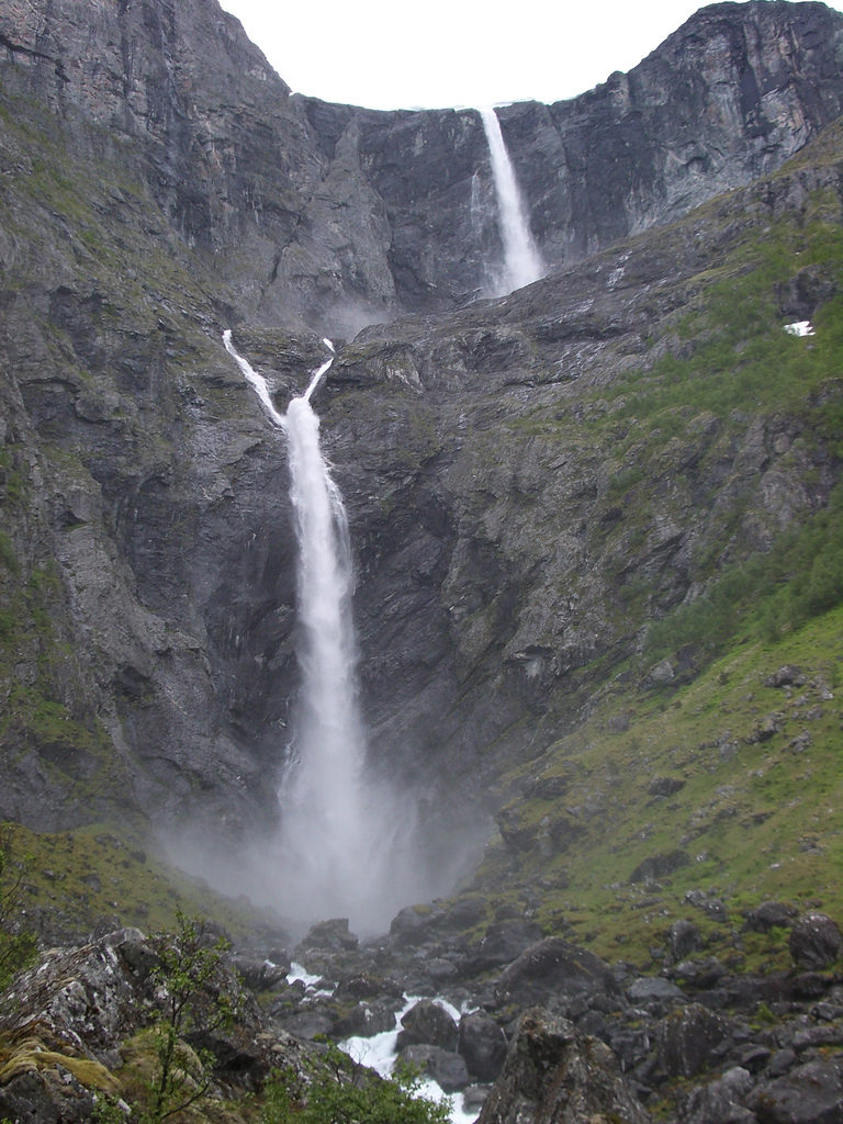 mardalsfossen waterfall norway