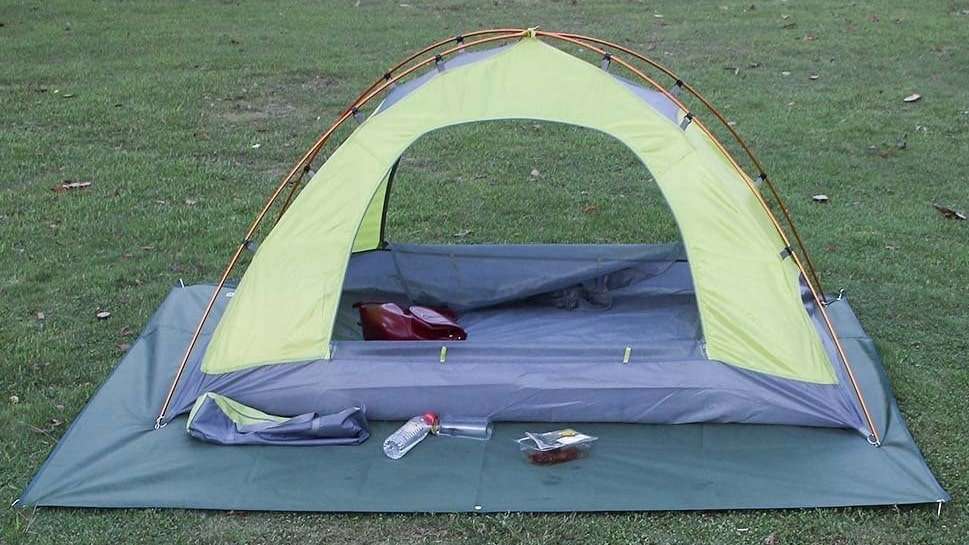 Best budget backpacking tarp as ground sheet - outry