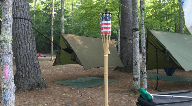 Best budget backpacking tarp for hamock camping - outry
